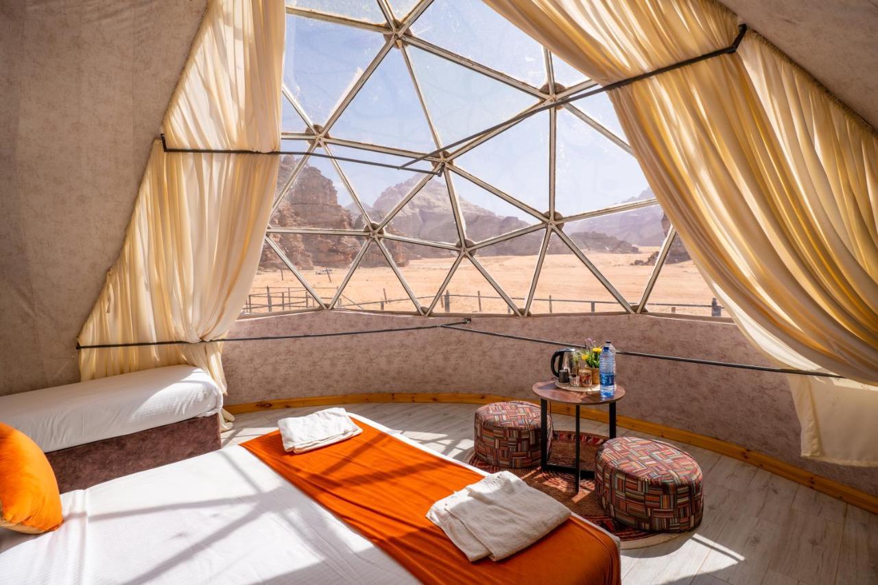 Aladdin Camp Hotel Wadi Rum Exterior photo