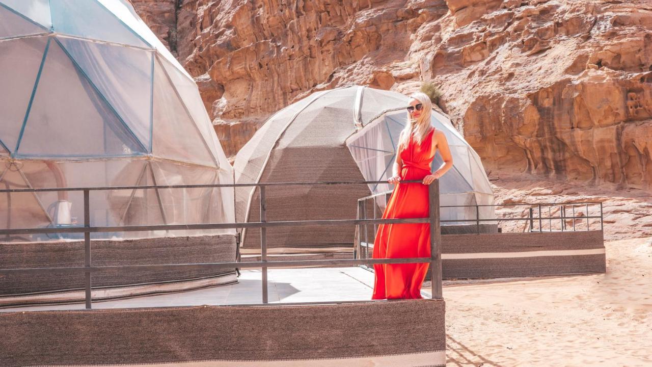 Aladdin Camp Hotel Wadi Rum Exterior photo